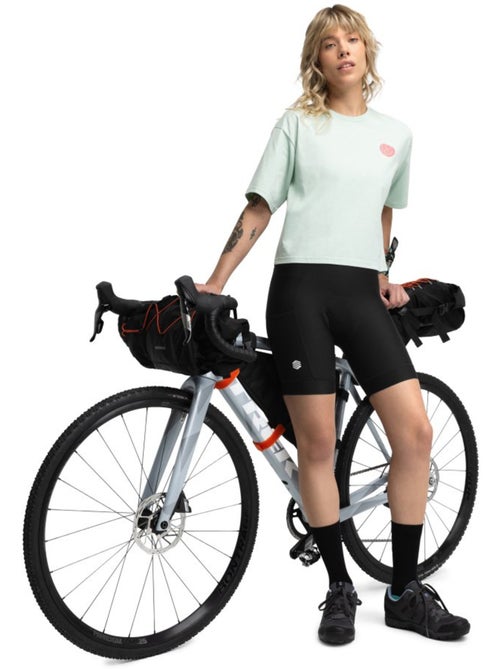 T-shirt larga de bikepacking para mulher - Kiabi