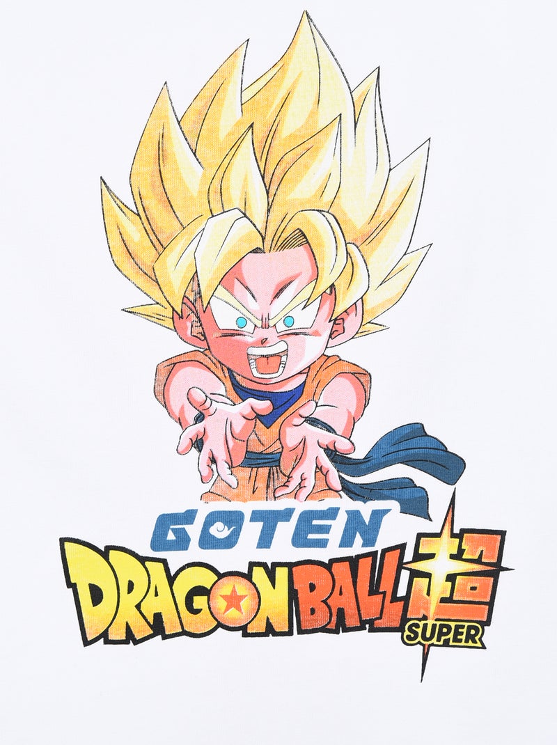 T-shirt larga 'Dragon Ball Z' Branco - Kiabi
