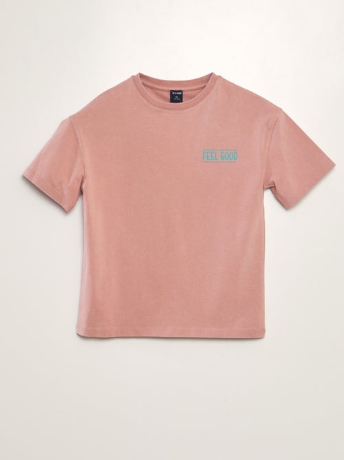 T-shirt larga estampada - Kiabi