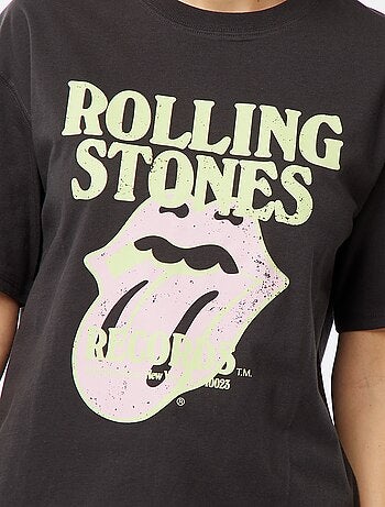 T-shirt larga estampada 'The Rolling Stones'