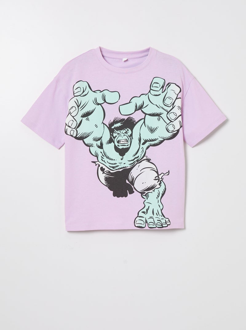 T-shirt larga 'Hulk' VIOLETA - Kiabi