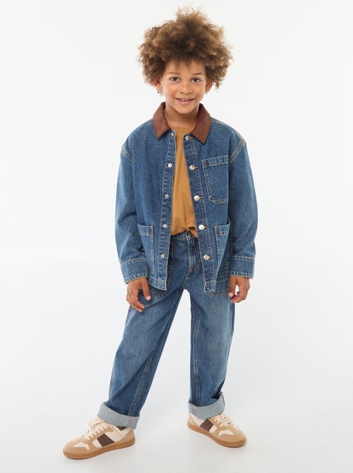 T-shirt larga lisa - Kiabi