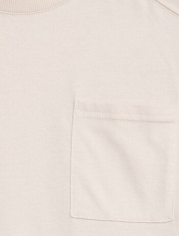 T-shirt larga lisa