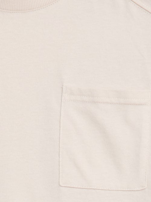 T-shirt larga lisa - Kiabi
