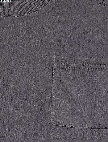 T-shirt larga lisa