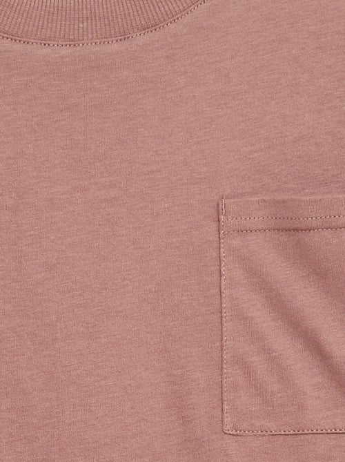 T-shirt larga lisa - Kiabi