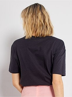 T-shirt larga 'Rolling Stones' - Kiabi