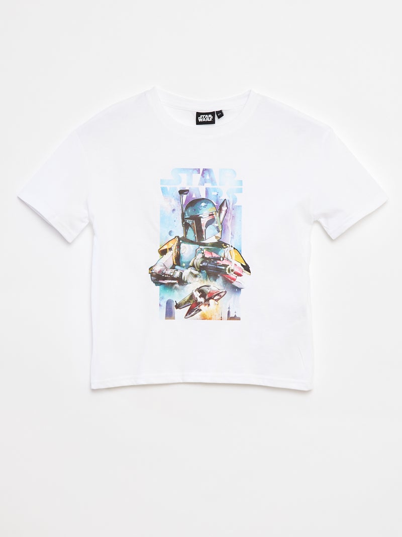 T-shirt larga 'Star Wars' BRANCO - Kiabi