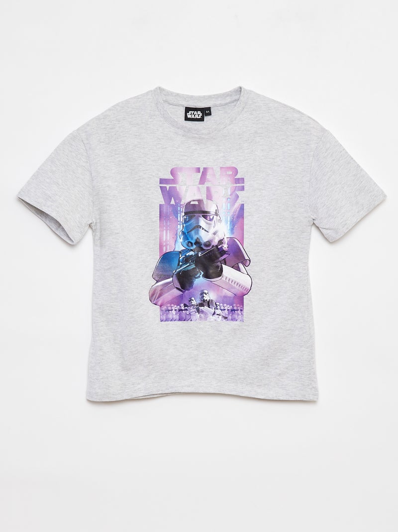 T-shirt larga 'Star Wars' CINZA - Kiabi