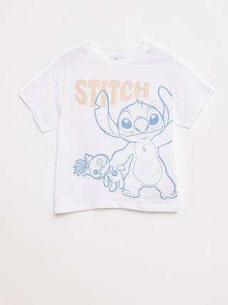 T-shirt larga 'Stitch'