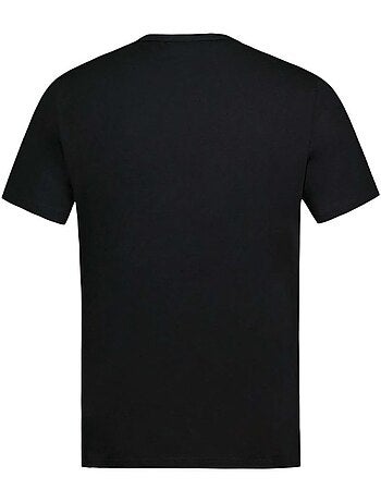 T-Shirt Le Coq Sportif Contemporain N°1 Preto para Homem