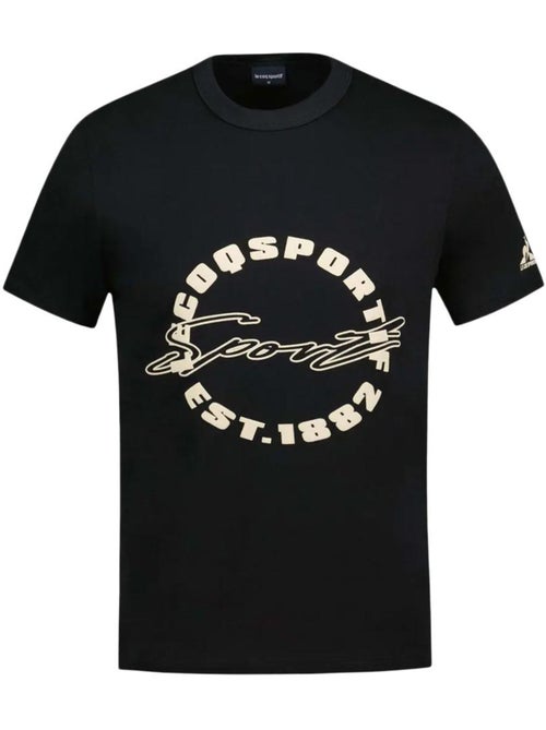 T-Shirt Le Coq Sportif Contemporain N°1 Preto para Homem - Kiabi