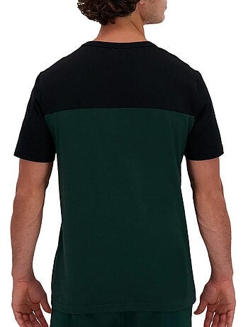 T-Shirt Le Coq Sportif Contemporâneo Preto para Homem