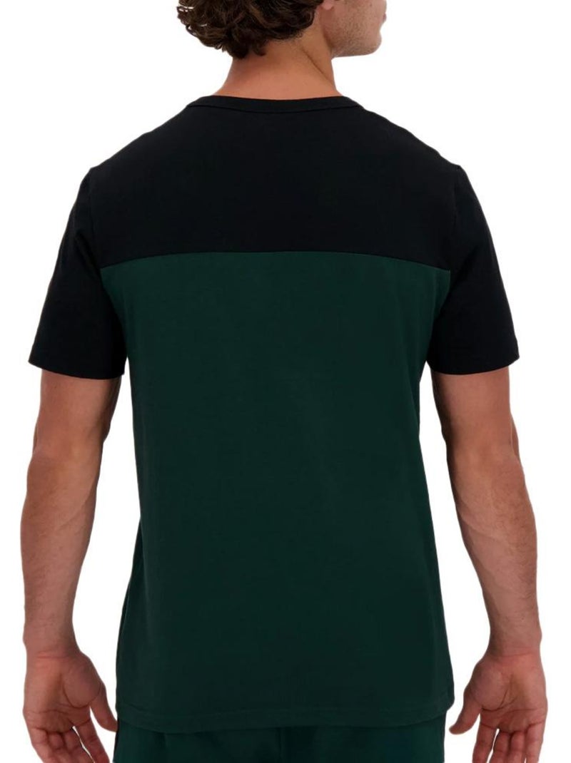 T-Shirt Le Coq Sportif Contemporâneo Preto para Homem Preto - Kiabi