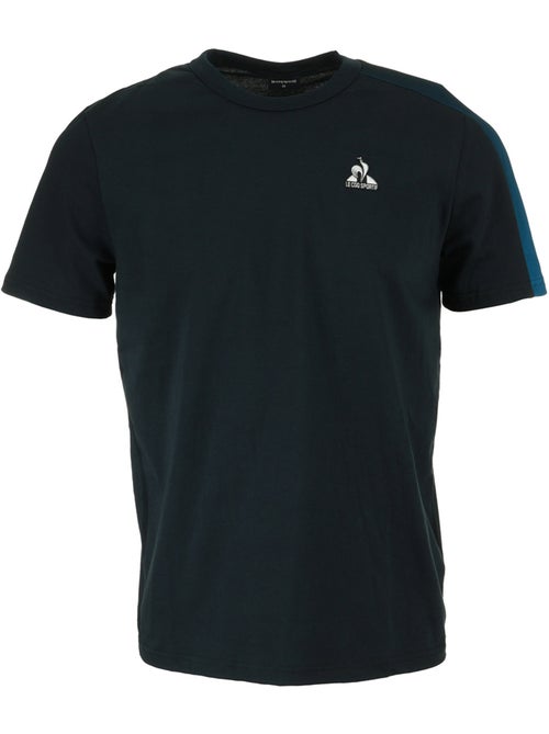 T-Shirt Le Coq Sportif Heritage para Homem Azul Marinho - Kiabi