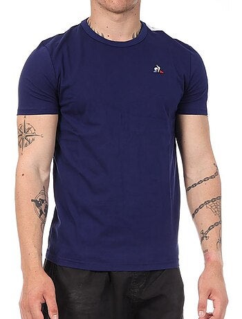 T-Shirt Le Coq Sportif Intense Azul-Marinho para Homem
