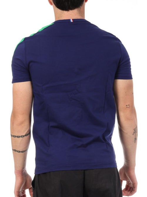 T-Shirt Le Coq Sportif Intense Azul-Marinho para Homem - Kiabi T-Shirt Le Coq Sportif Intense Azul-Marinho para Homem - Kiabi