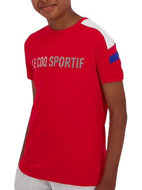 T-Shirt Le Coq Sportif Mini Vermelha para Menino - Kiabi T-Shirt Le Coq Sportif Mini Vermelha para Menino - Kiabi