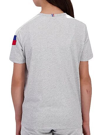 T-Shirt Le Coq Sportif N°1 Cinzento para Menina