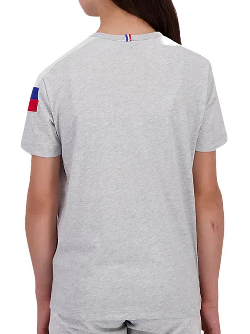T-Shirt Le Coq Sportif N°1 Cinzento para Menina Cinza-prateado - Kiabi