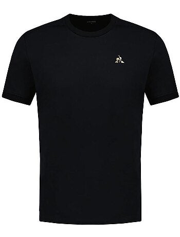 T-Shirt Le Coq Sportif N°1 D'or Preto para Homem