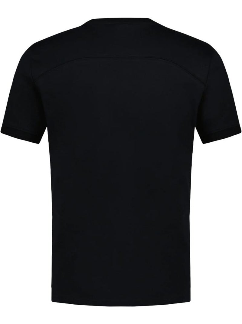T-Shirt Le Coq Sportif N°1 D'or Preto para Homem Preto - Kiabi