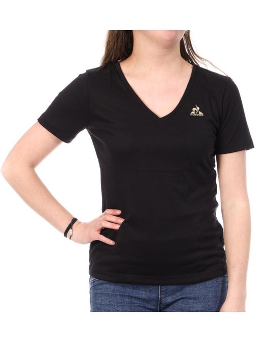 T-Shirt Le Coq Sportif Preto para Mulher 2310691 - Kiabi T-Shirt Le Coq Sportif Preto para Mulher 2310691 - Kiabi