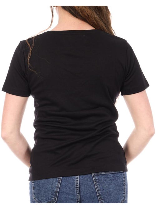 T-Shirt Le Coq Sportif Preto para Mulher 2310691 - Kiabi T-Shirt Le Coq Sportif Preto para Mulher 2310691 - Kiabi