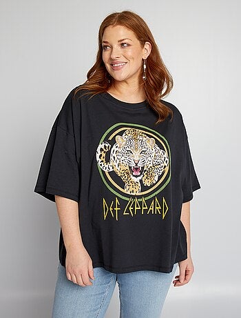T-shirt 'Led Zeppelin' de gola redonda - Kiabi
