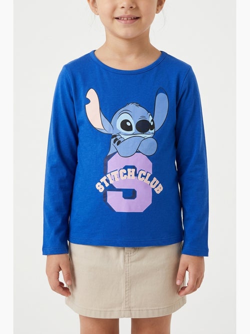 T-shirt lilo & stitch azul menina | licença oficial - Kiabi T-shirt lilo & stitch azul menina | licença oficial - Kiabi
