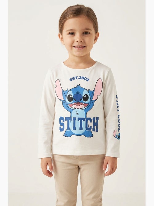 T-shirt lilo & stitch branco menina | licença oficial - Kiabi T-shirt lilo & stitch branco menina | licença oficial - Kiabi