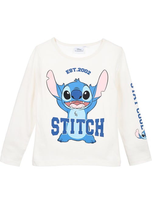T-shirt lilo & stitch branco menina | licença oficial - Kiabi T-shirt lilo & stitch branco menina | licença oficial - Kiabi