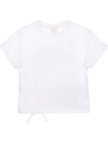 T-shirt lilo & stitch branco menina | licença oficial