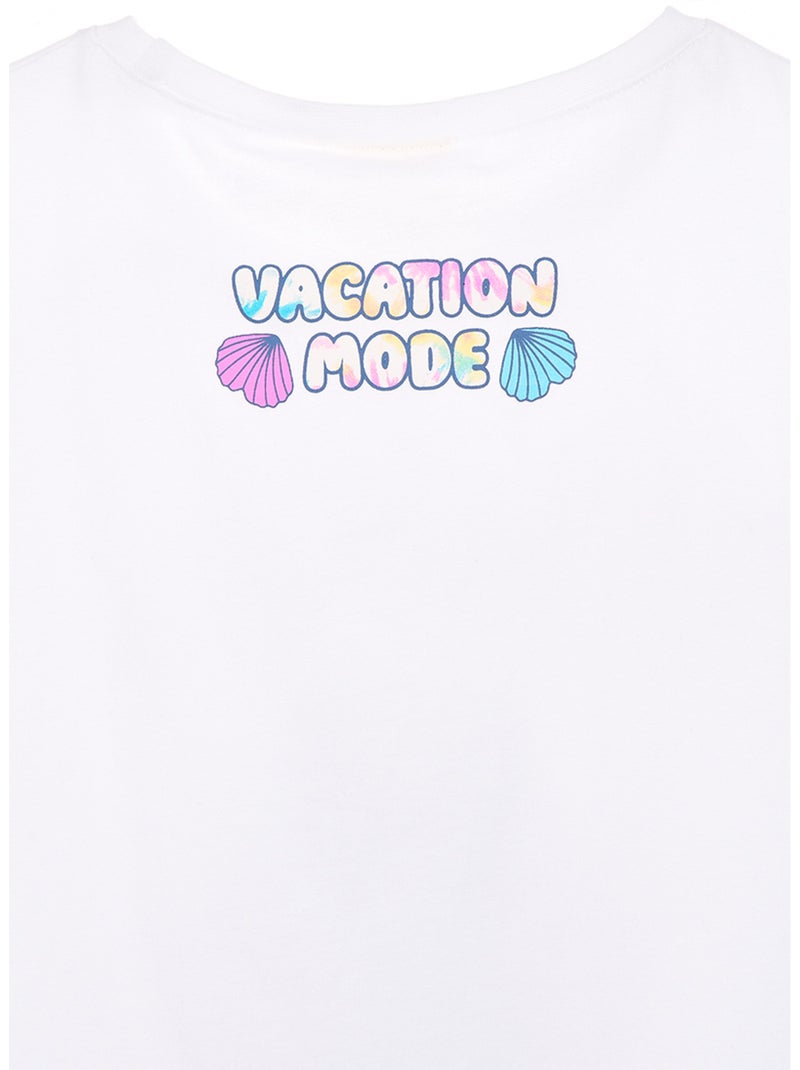 T-shirt lilo & stitch branco menina | licença oficial Branco - Kiabi