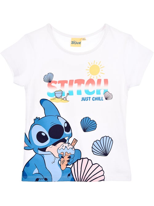 T-shirt lilo & stitch branco menina | licença oficial - Kiabi T-shirt lilo & stitch branco menina | licença oficial - Kiabi