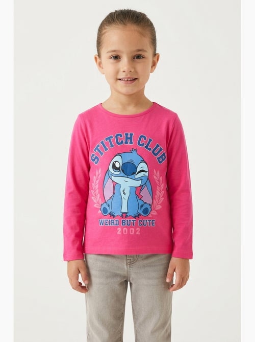 T-shirt lilo & stitch rosa menina | licença oficial - Kiabi T-shirt lilo & stitch rosa menina | licença oficial - Kiabi