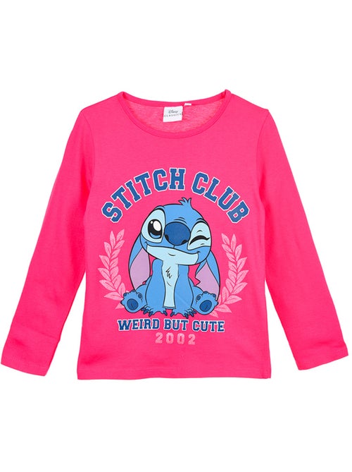 T-shirt lilo & stitch rosa menina | licença oficial - Kiabi T-shirt lilo & stitch rosa menina | licença oficial - Kiabi