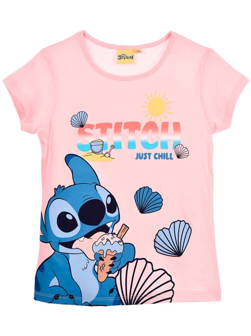 T-shirt lilo & stitch rosa menina | licença oficial - Kiabi T-shirt lilo & stitch rosa menina | licença oficial - Kiabi