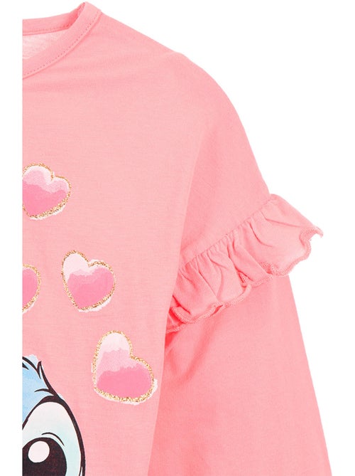 T-shirt lilo & stitch rosa menina | licença oficial - Kiabi T-shirt lilo & stitch rosa menina | licença oficial - Kiabi