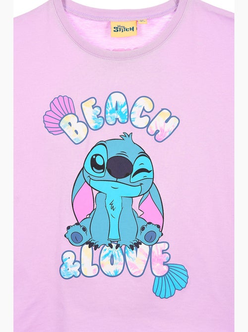 T-shirt lilo & stitch roxo menina | licença oficial - Kiabi T-shirt lilo & stitch roxo menina | licença oficial - Kiabi