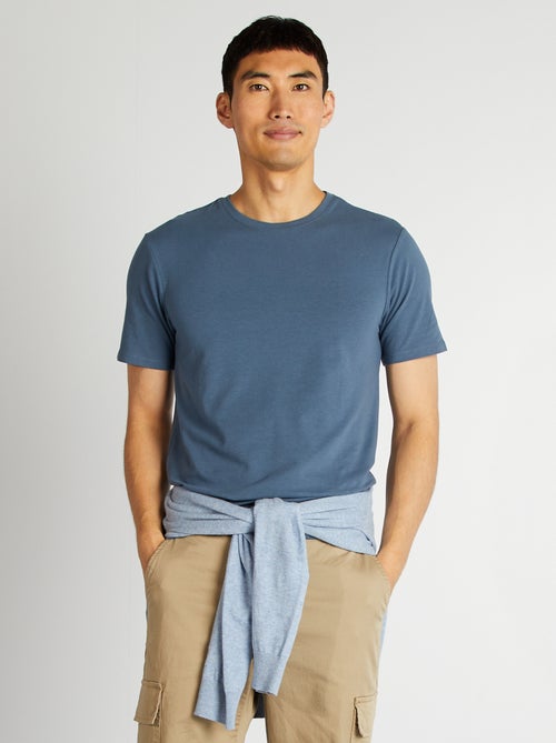 T-shirt lisa  - Slim fit  - - Kiabi
