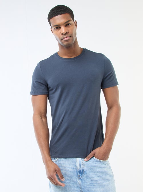 T-shirt lisa  - Slim fit  - - Kiabi