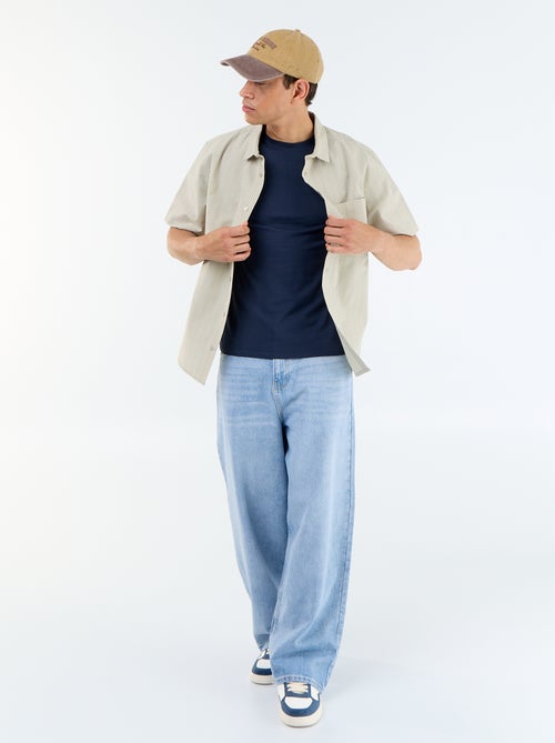 T-shirt lisa  - Slim fit  - - Kiabi