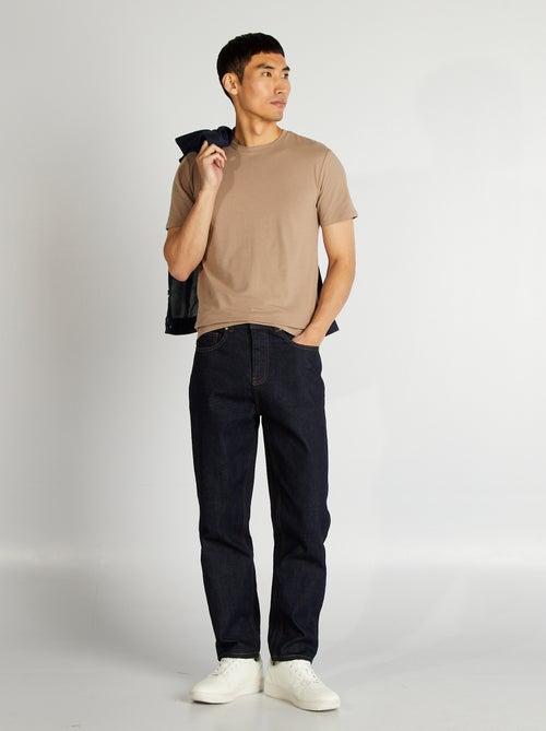 T-shirt lisa - Slim fit - - Kiabi T-shirt lisa - Slim fit - - Kiabi