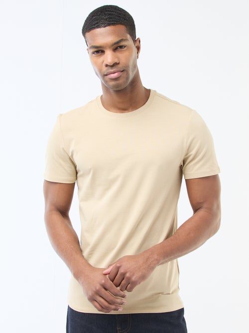 T-shirt lisa  - Slim fit  - - Kiabi
