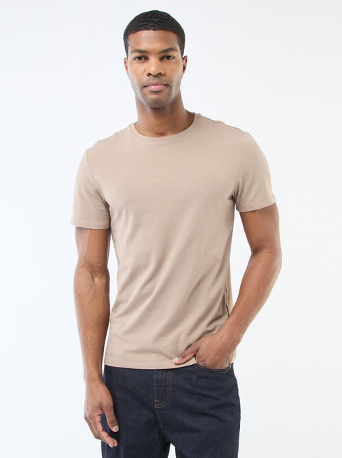 T-shirt lisa  - Slim fit  - - Kiabi