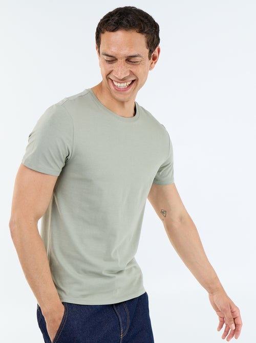 T-shirt lisa  - Slim fit  - - Kiabi