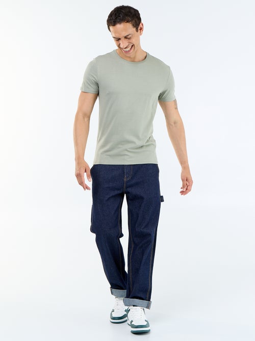 T-shirt lisa  - Slim fit  - - Kiabi