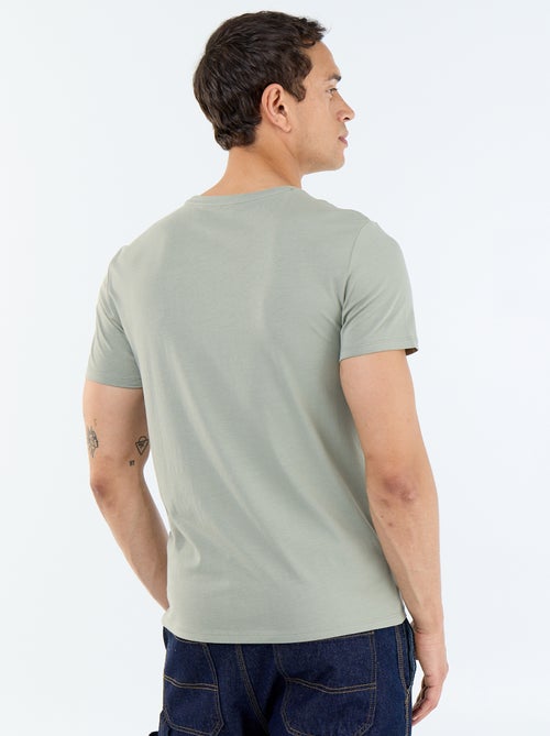 T-shirt lisa  - Slim fit  - - Kiabi