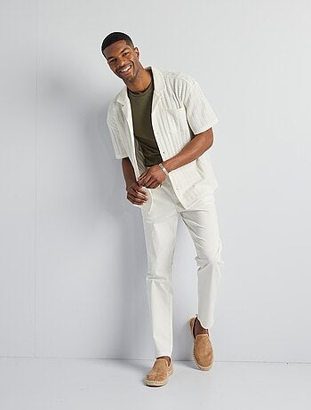 T-shirt lisa - Slim fit -
